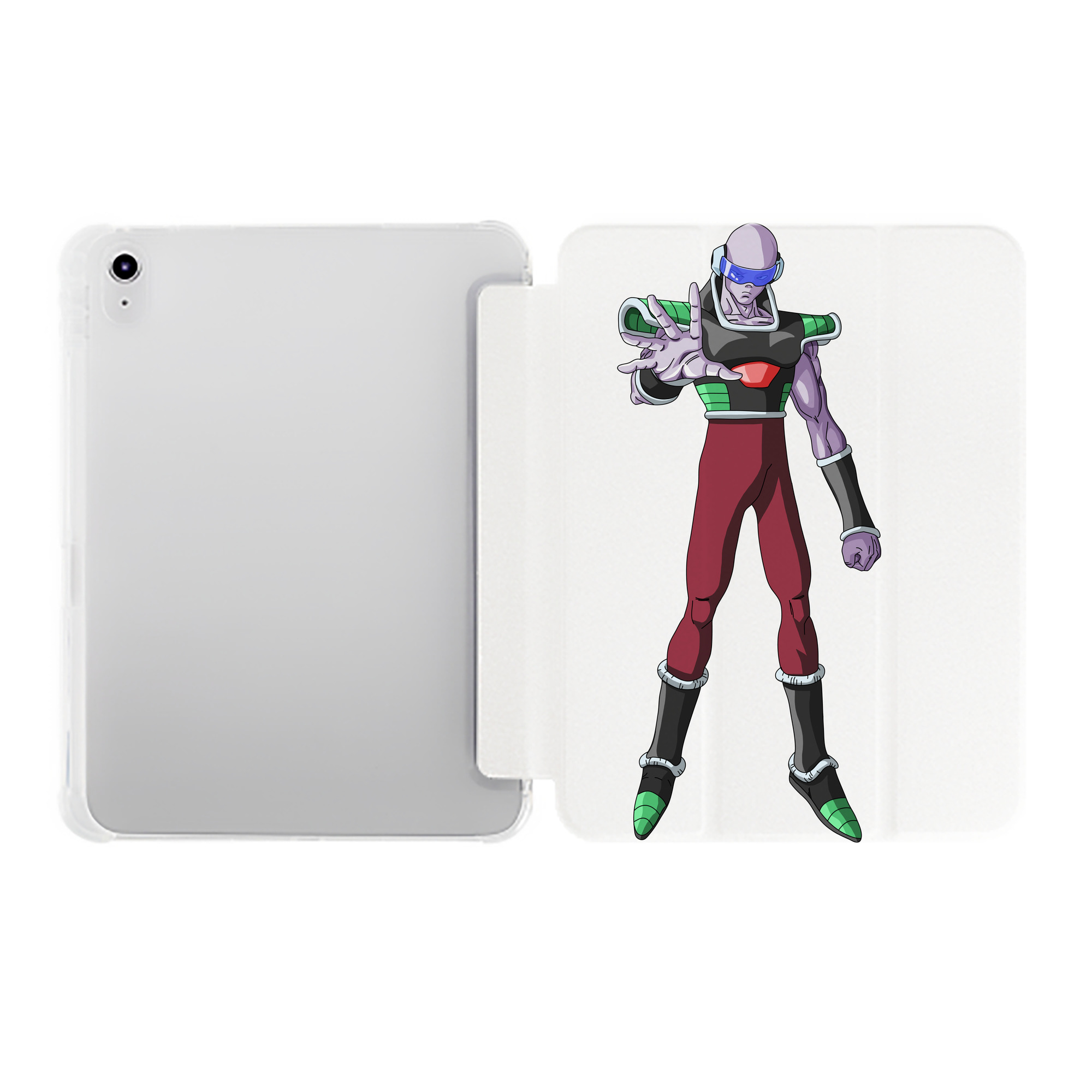 （画像用） ドラゴンボール DRAGON BALL IPad ケース ペン収納付き 三つ折りスタンド PUレザー×シリコン 対応機種9.5/10.5/10.9インチ